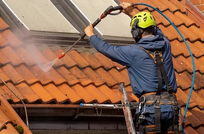 Démoussage et hydrofuge de toiture à Herbault